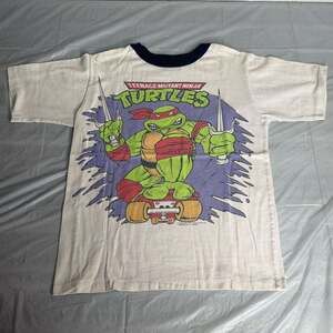 Vintage 1990 Teenage Mutant Ninja Turtles TMNT T-Shirt Youth Large